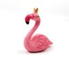 2pcs/Set Couples' Crown Flamingo Statues - For Fish Tank Landscaping, Bonsai DIY Decoration, Home Ornament | Valentine's Gift