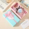 1Pcs Fashion Colorful Fairy Forever Rose Flower Keychains Lover Key Chain Jewelry Flower Hanging Keychain Romantic Gifts