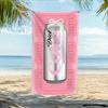 Großes Funky Coke Strandtuch Badetuch 70x140cm Sommerurlaub Druck Geschenk für Frauen Männer Tropische Strandkleidung