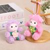 Pp Cotton Little Sheep Plush Keychain Fluffy Soft Cartoon Animal Stuffed Doll Comfortable Portable Sheep Plush Keyring