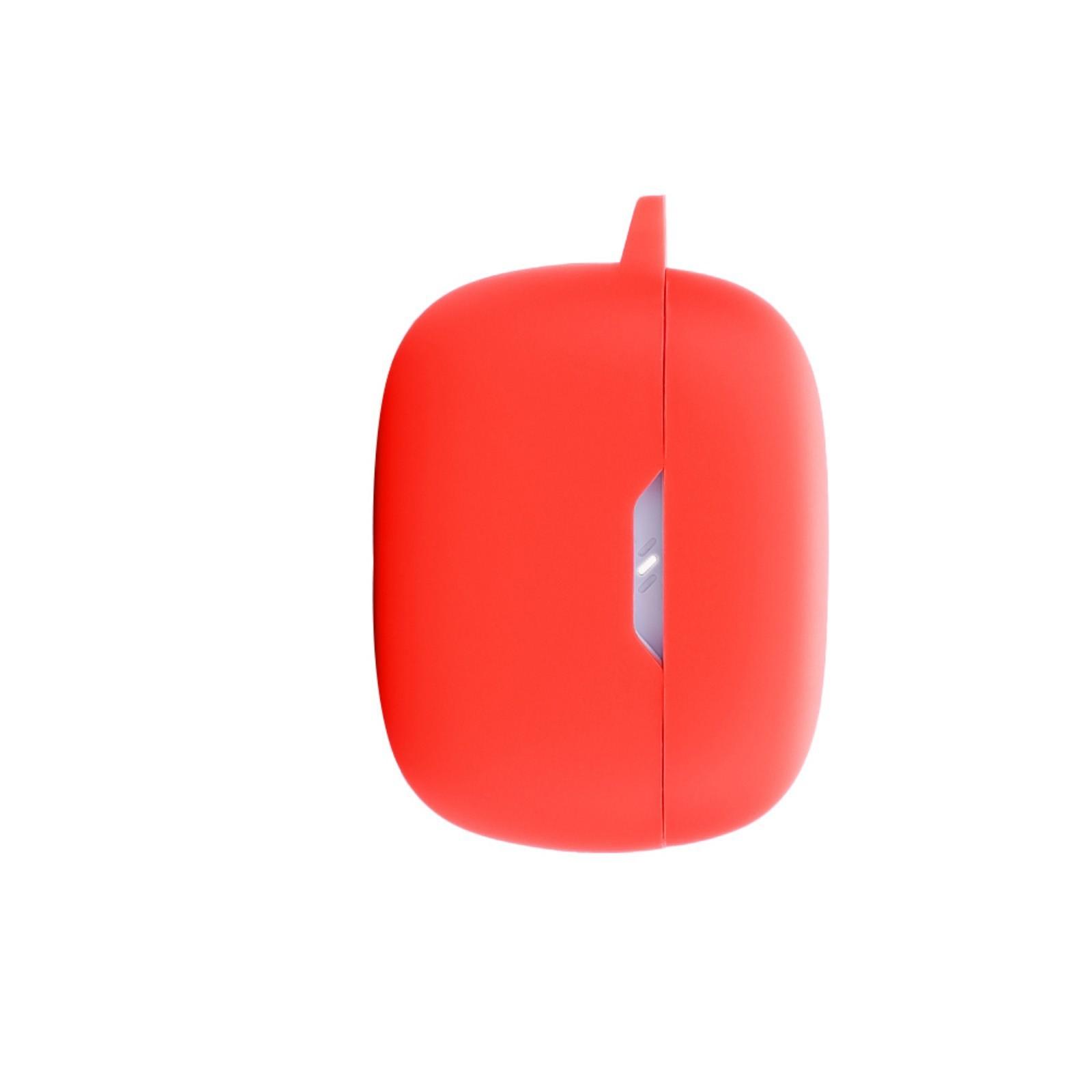 

Ударопрочный корпус для наушников, приятный для кожи чехол для наушников Wave Beam 2, моющийся защитный чехол, нескользящий, ударопрочный красный