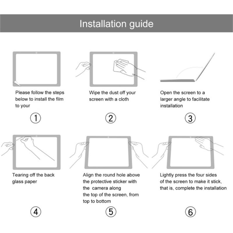 Clear 14Inch Laptop Screen Protector Film High Transparently Tempered Glass Film Anti Fingerprint for Pavilion