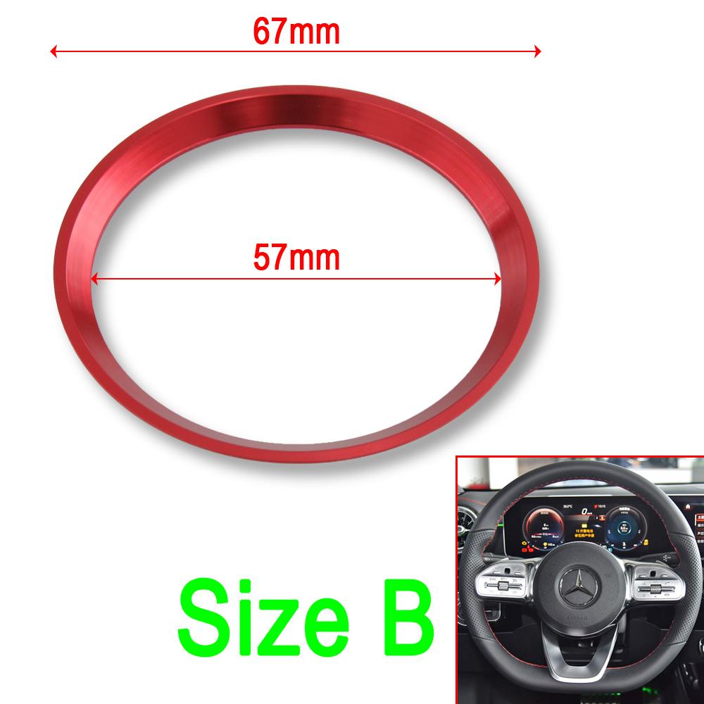 Voor A Klasse B W177 V177 W247 CLA C118 X118 GLA H247 GLB X247 2019 2020 2021 2022 auto stuurwiel versiering ring stickers