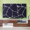 TV Hood Dust-proof Cover Towel 32 Inch 43 Inch 45 Inch 65 Inch Household Hanging LCD TV Cover Universal Cover