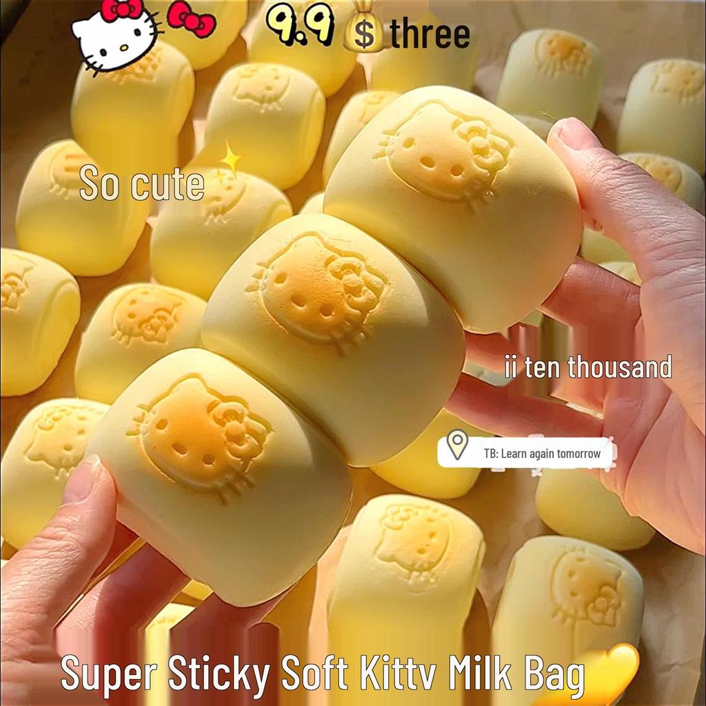 Xiaohongshu Style Slow Rebound Squeeze Toy: Super Soft Little Rabbit Print Decompression Toy