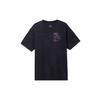 Casual Loose Comfortable Cotton Breathable Short Sleeve T-Shirt Men Tops Black FZ8094010