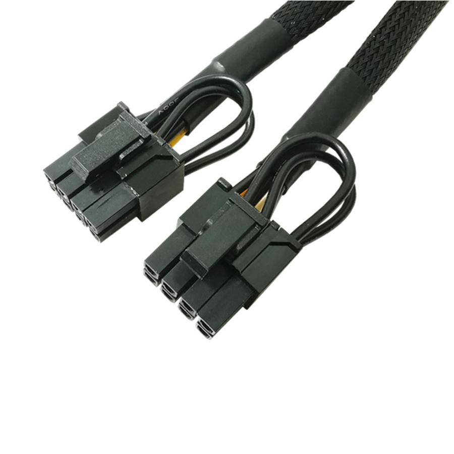 10× PCI Express 6-pin to Dual 8-pin (6+2 pin) GPU Video Card Power Adapter Cable