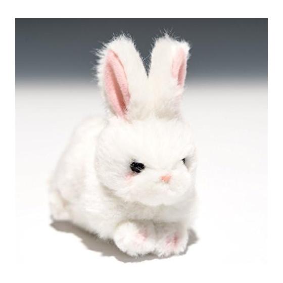 Takenoko Puchi Puchi Land A Rabbit White Plush Toy 58432