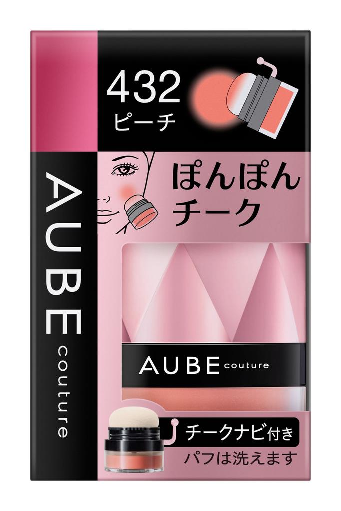 Sofina Aube Ponpon Cheek 432 Peach