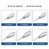 1Pc Dental Extraction Elevator Stainless Steel Tooth Dentist Tool Stright Curved Root Elevator Minimally Invasive Dentistry Tool