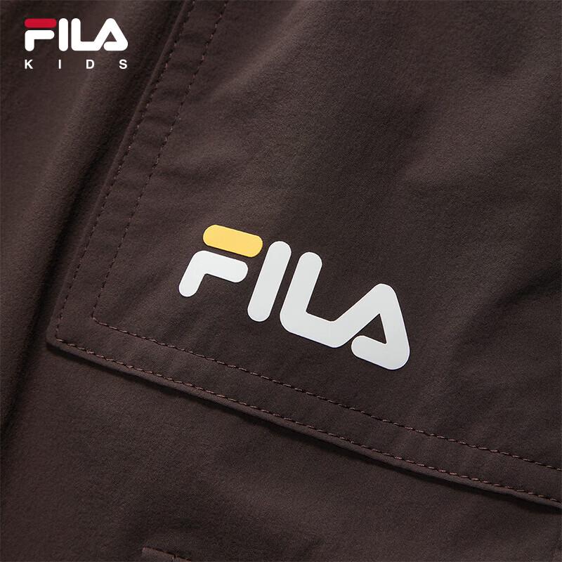 FILA Kids' Boy's 2026 Summer Woven Capri Pants