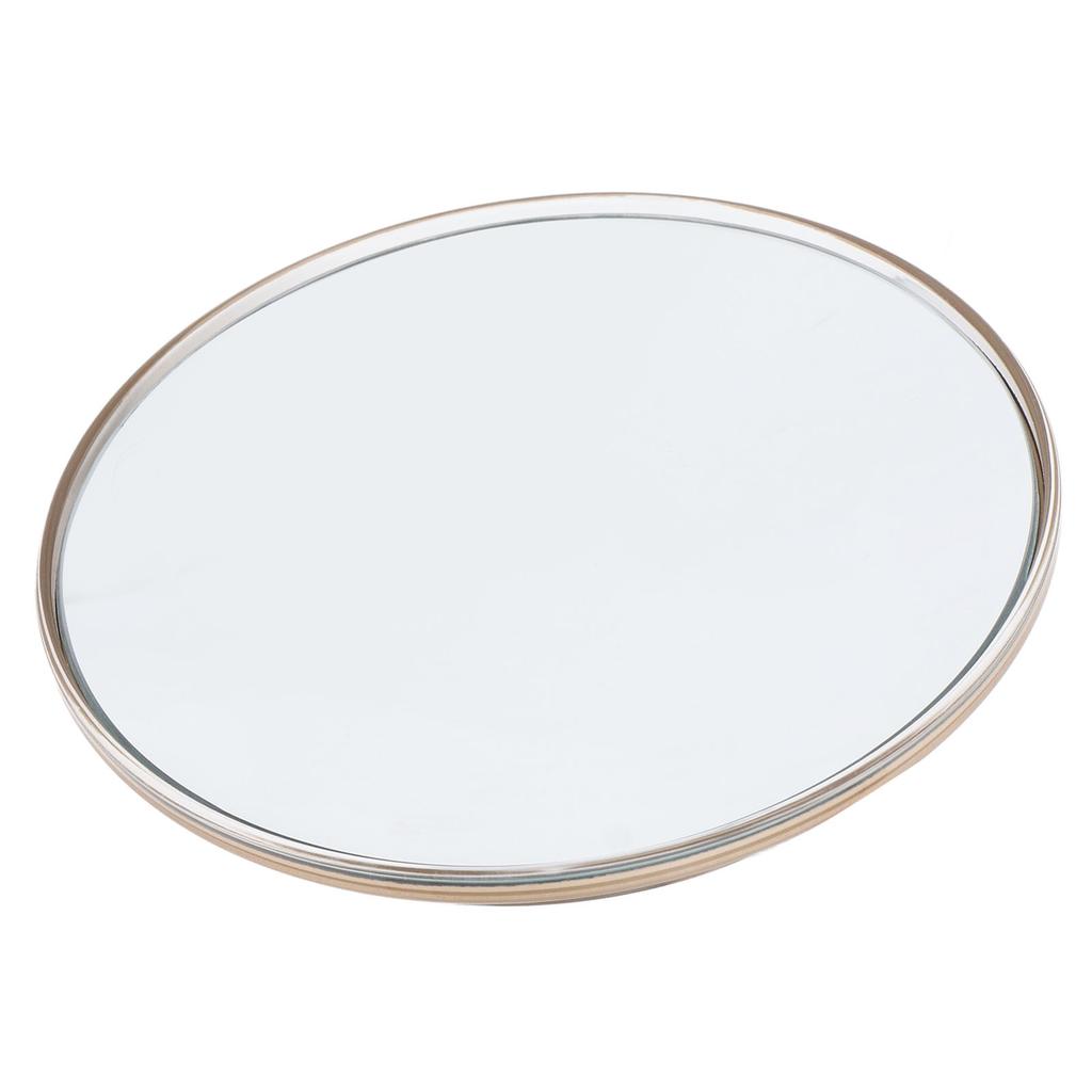 30X Vergrößerungsspiegel Einseitig 6 Zoll Vergrößerungsspiegel mit 3 Saugnäpfen Einseitiger Runder Spiegel für Reisen