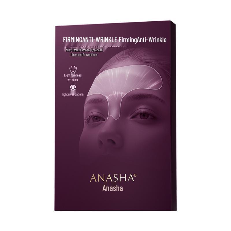 Гидрогелевая патч-маска Anasha Укрепляющая против морщин с коллагеном для мелких морщин и морщин на лбу