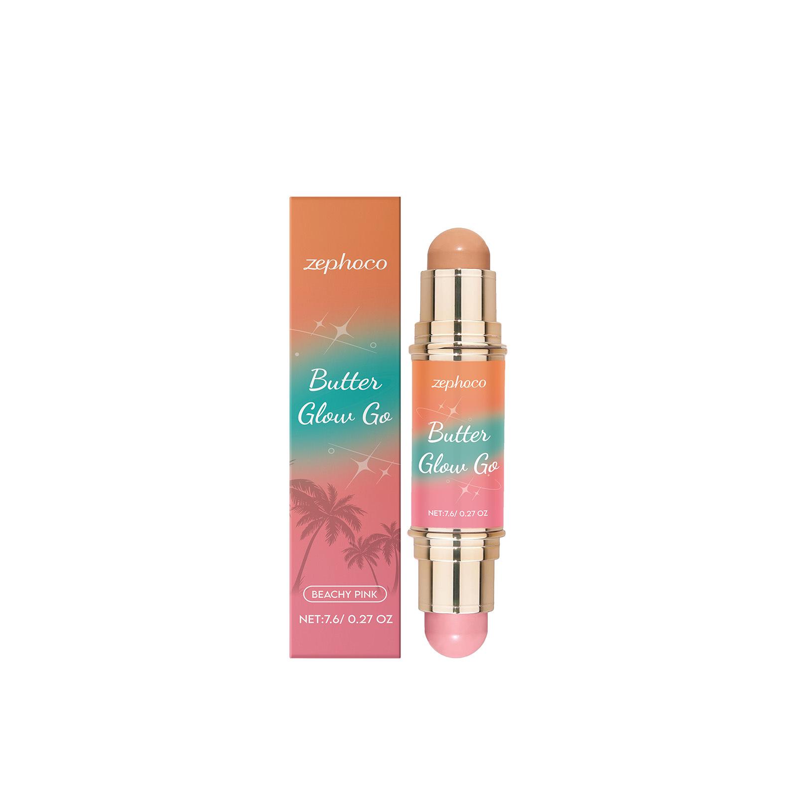 

Zephoco Dual-Ended Sculpting Stick (Light Brown & Pink)