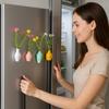 5Pcs DIY Mini Vase Magnets for Fridge 3D Printing Refrigerator Magnets Vase  Gift