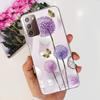Für Samsung Galaxy Note 20 Ultra Hülle Weiches Silikon Klare Rückseite Kameraschutz Samsung Note20 5G TPU Hülle Bemalte Capa