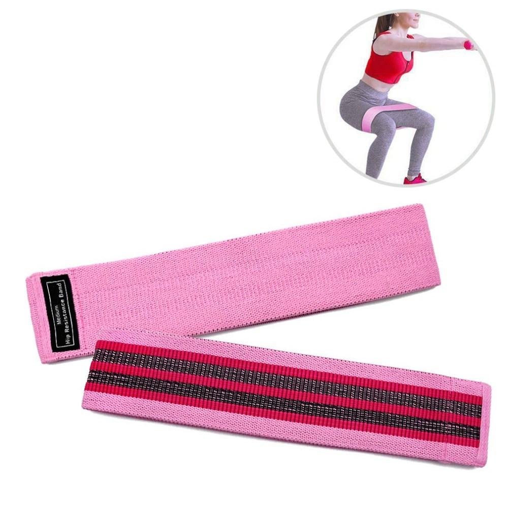

Hip Circle Loop Resistance Band Workout Exercise Legs Thigh Glute Butt Squat Belt Fitness Helper Purple (Strong Tension)