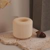 Silikon-Teelichthalter-Formen Zylinder Silikon-Kerzenständer-Form für Kerzentasse Teelichthalter Kerzenständer Dekoration