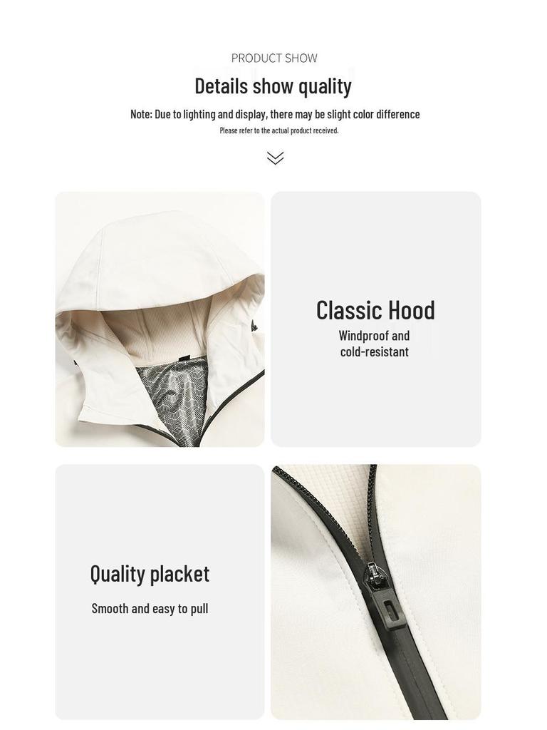 Unisex Graphene Softshell Windbreaker Jacket 2024: Light, Windproof Travel & Hiking Wear for Spring & Autumn.