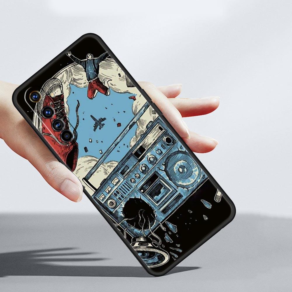Retro Recording Device Soft TPU For Realme 13 12 11 10 9 Pro Plus GT3 GT2 C21 C25 C35 C53 C55 C67 Pro 5G Phone Case Cover Fundas
