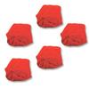 Set of 5 Red and White Ball Refills for Ball Tossing (1455 Red)