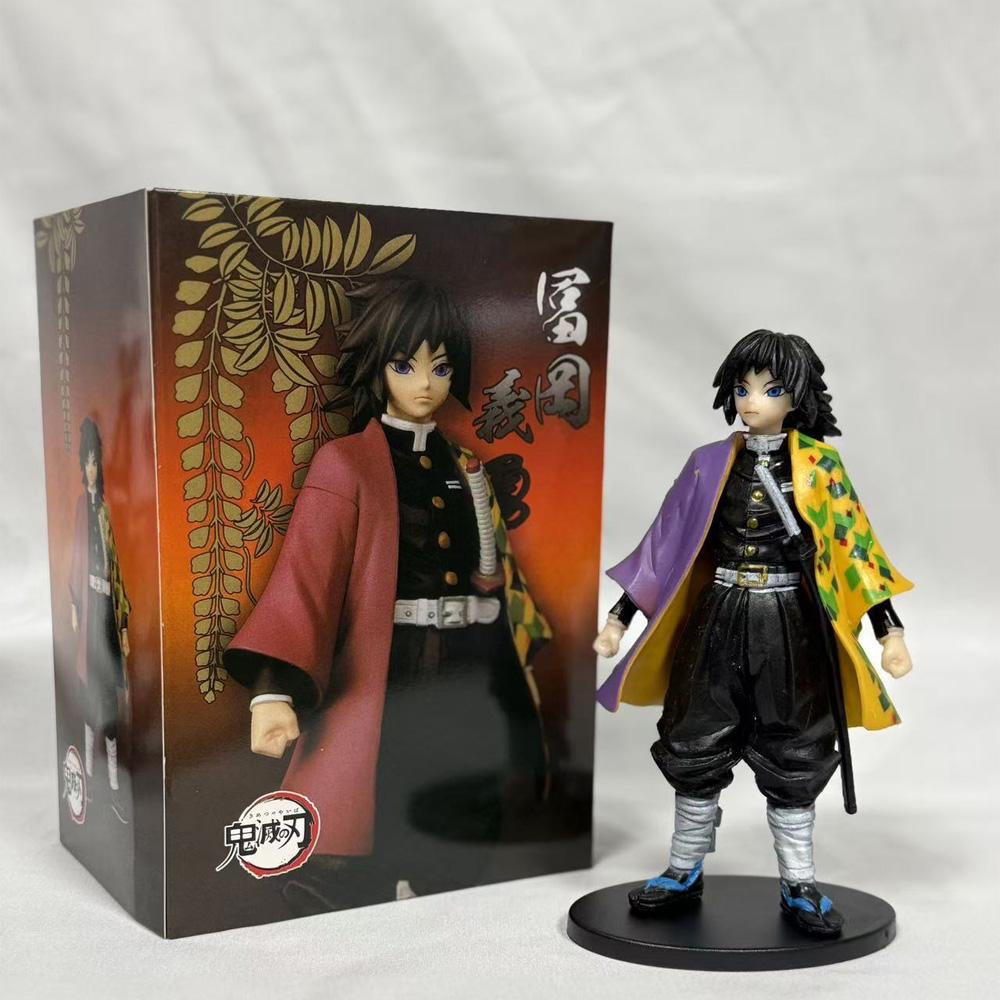 Non-Toxic .Spot Anime Slayer Kimetsu No Yaiba Figure Kamado Tanjirou Action Figure Agatsuma Zenitsu Nezuko Warrior Pvc Model Toys