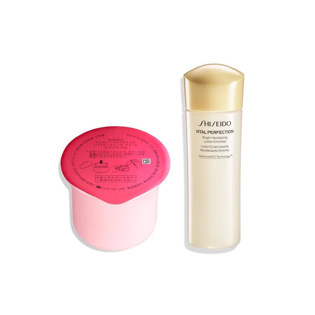 

Увлажняющий крем Shiseido Essential Energy 50 г со специальным размером лечебного лосьона, крема для глаз, цветочный цитрусовый, нежный и текстурированный Shiseido (Пополнение)