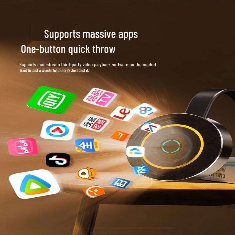 Wireless HDMI Screen Mirroring Device for Phone to TV/Computer Monitor