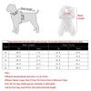 Four Legs Jacket Coat Winter Warm Pet Clothes Soft Flannel Dog Jumpsuit Puppy Cats for Small Medium Dogs Yorkie Outfit New