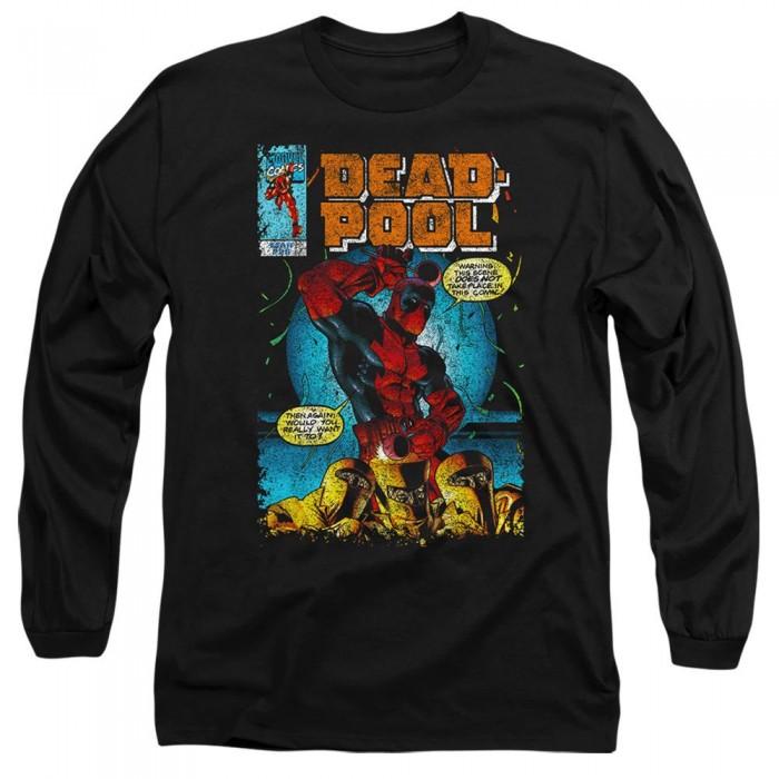 Deadpool Unisex Adult Would You Want It Comic Cover T-Shirt