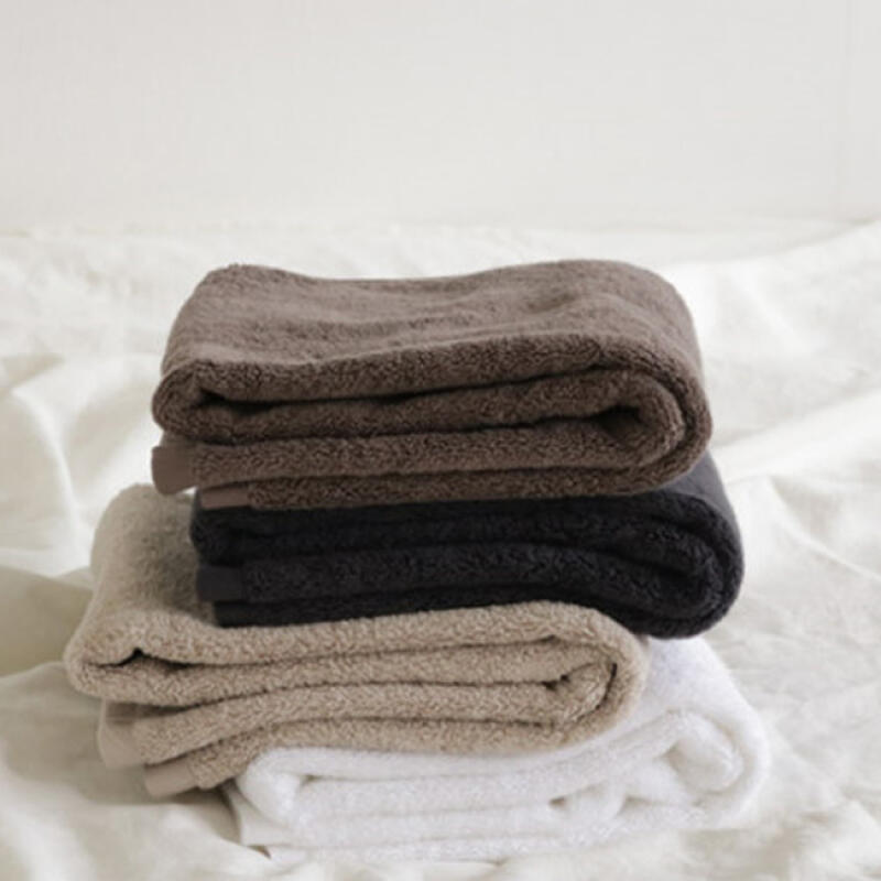 Natural Soft Towel (Face Towel) 8-piece set White 8-piece set