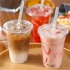 100PCS Disposable Large Diameter Drinking Straws Individual Packaging Bubble Tea Straw  Milk Tea