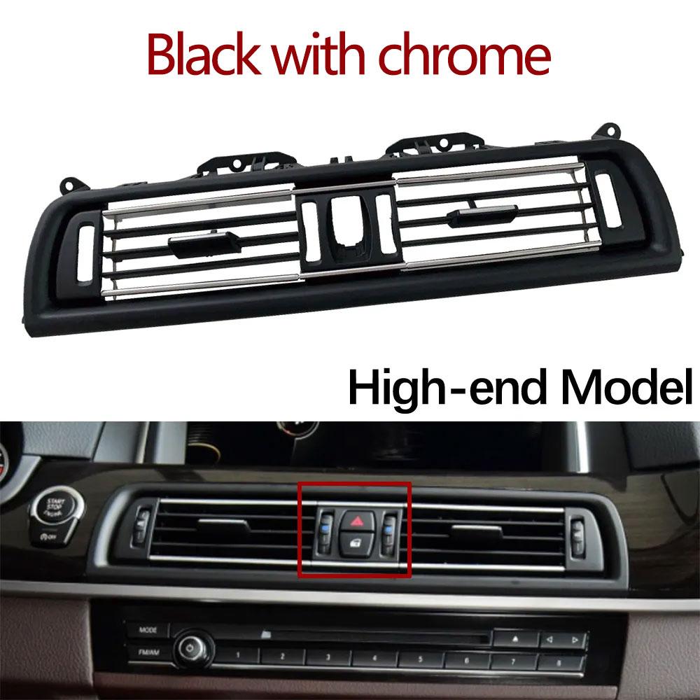 LHD RHD Console Central Chromed Air Vent Outlet Panel Grille Cover For BMW 5 Series F10 F11 520i 525i 528i 530i 535i 64229166891
