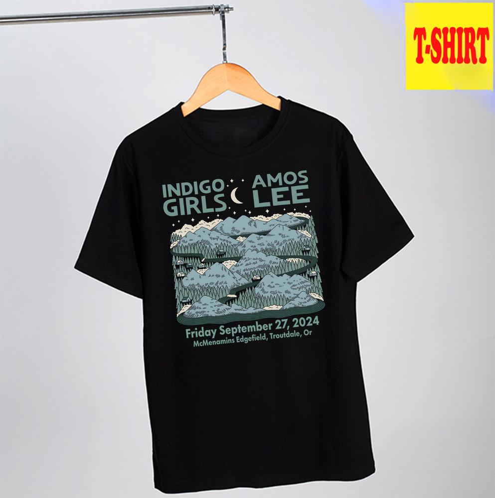 

Amos Lee Indigo Girls Merch Shirt And 2024 Tour Gift For Fan Unisex T Shirt SG08 Unisex T-Shirt XL