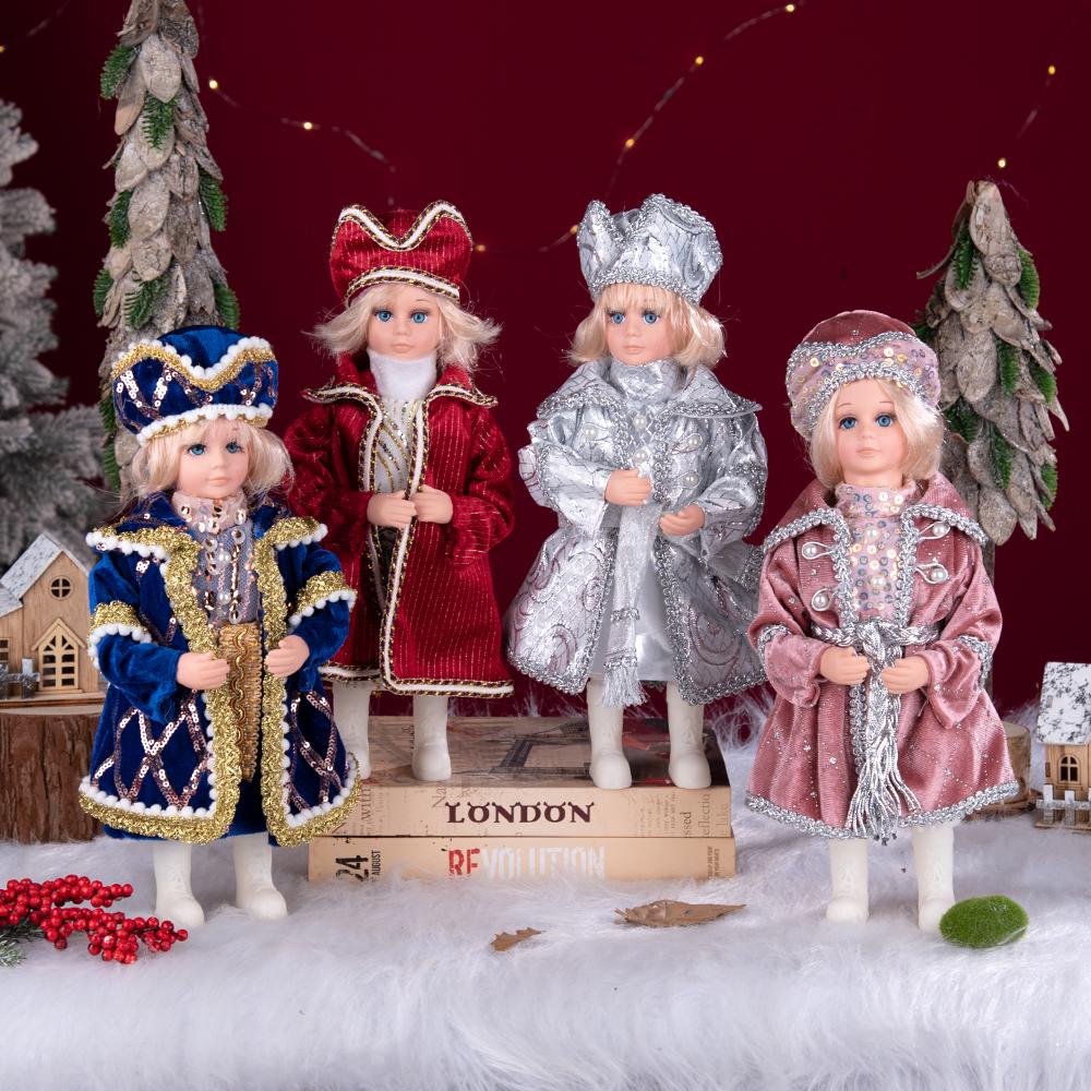 Weihnachtspuppen-Ornament im europäischen Palaststil