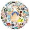 10/25/50pcs Outdoor Camping Stickers for Phone Laptop Guitar Notebook Helmet Travel Luggage Skateboard Car DIY Adventure