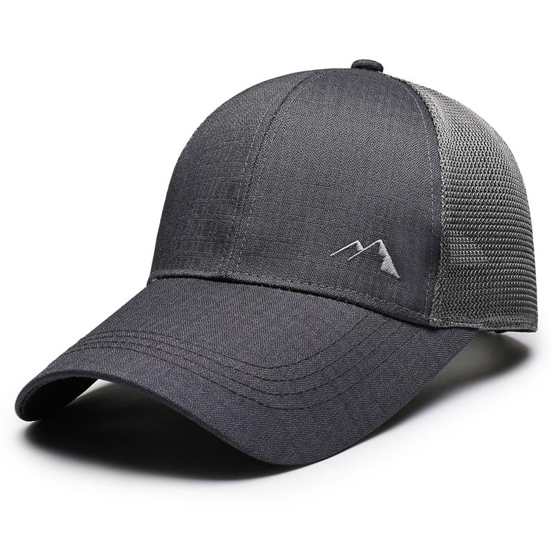 Sommer Herren Atmungsaktive Mesh Baseballkappe Sonnenschutz Outdoor Sport Schnelltrocknende Kappe