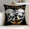 classic band Arch Enemy Cushion Cover Soft  EasyWash Pillow Case  Versatile for Couch Bed Travel and Office