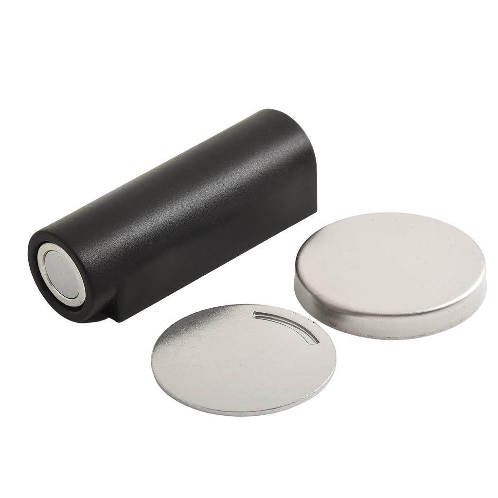 Magnetic Door Stop Stainless Steel Magnet Door Stopper Catch Holder Punch-free Door Touch Anti-collision Magnetic Suction