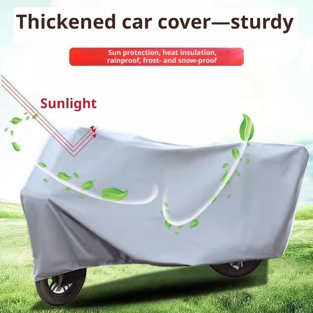Motorcycle Cover Waterproof Outdoor Indoor Uv Protection Dustproof Motorbike Scooter Protective Shield For All Seasons