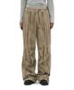 Depeugameoncheu Blushed Parachute Pants [Brown]