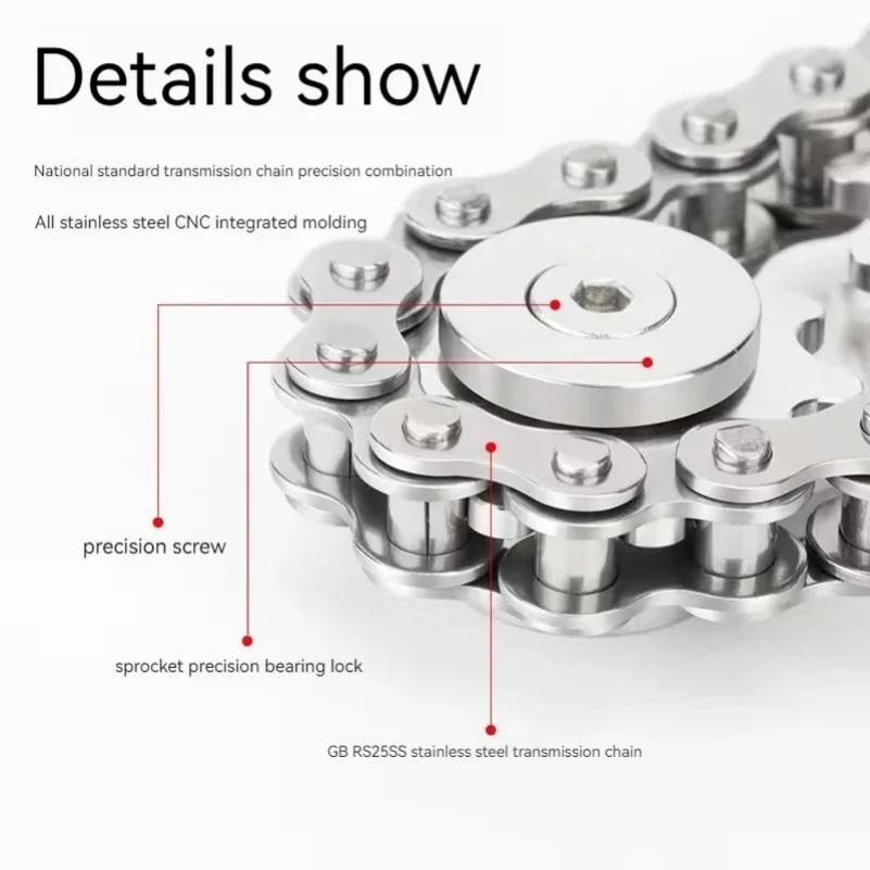 Metal Fidget Spinner Office Desk Toy Stress Relief Gears Hand Spinner for Adults desk decoration home decor Relieve stress relax