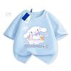 Sanrio Summer Baby Girls' Clothing Boys' Printed T-Shirt Cartoon Short-Sleeve Top Set
