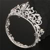 Baroque Round Crown Bridal Crown Tiara Princess Birthday Crown Hair Accessories Wedding Dress Stage Full Crown Crown