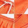 Men's Summer Pure Color Simple Drawstring Athleisure Shorts Men's Fashion Brand All-Matching Couple Loose Straight-leg Cropped Pants