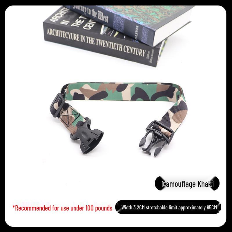 Military-Style Outdoor Training Belt for Teens and Students - Thickened Insert Buckle