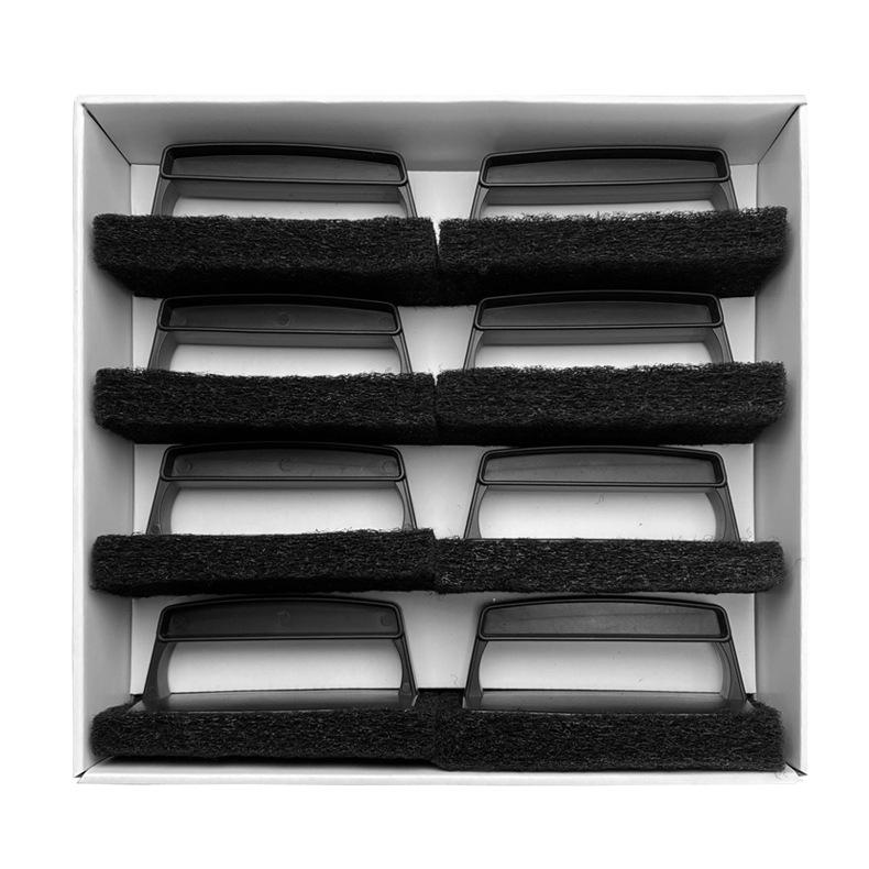 

Pool & Bathtub Cleaning Brush with Floor Wiper - Polyester Stain Remover 2026 Black