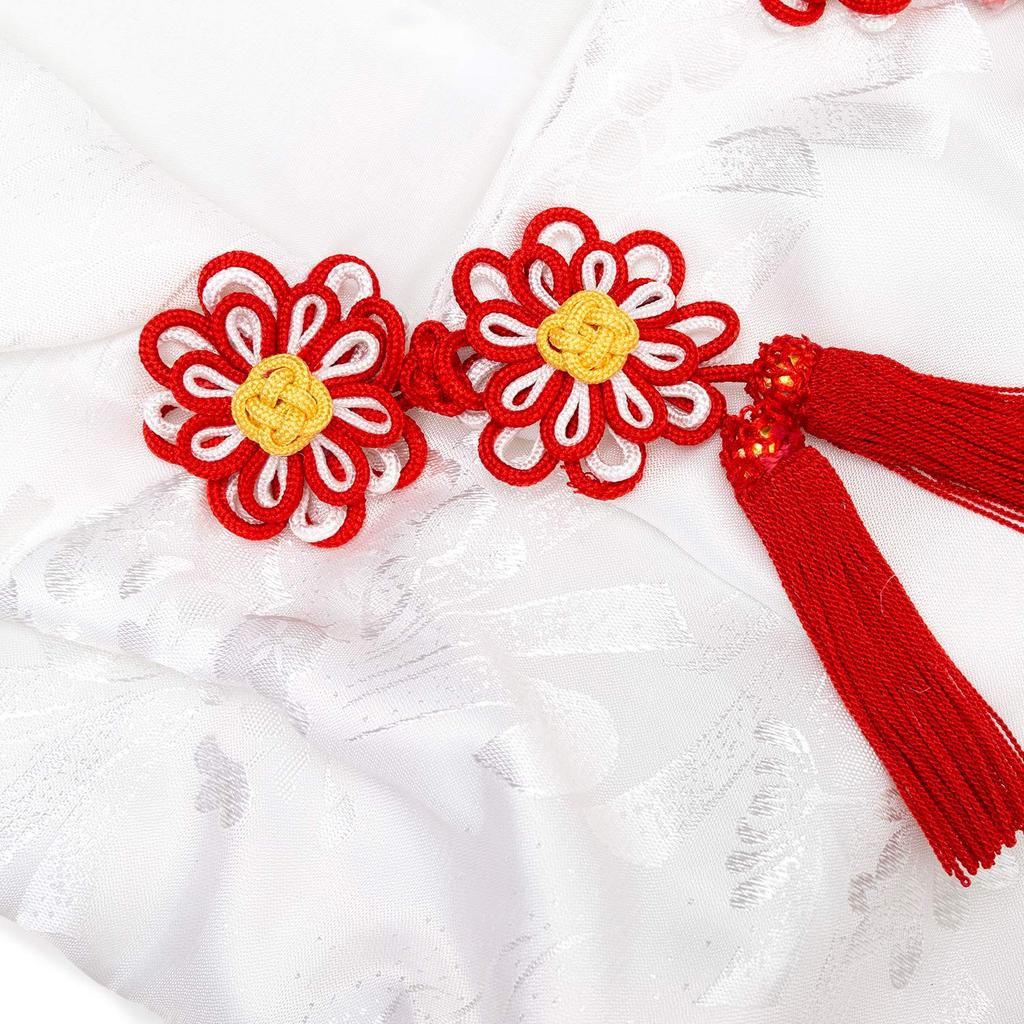 Hifu Coat for Shichigosan Hifu Only [KYOETSU] Kimono, 3-year-old, (white, L)