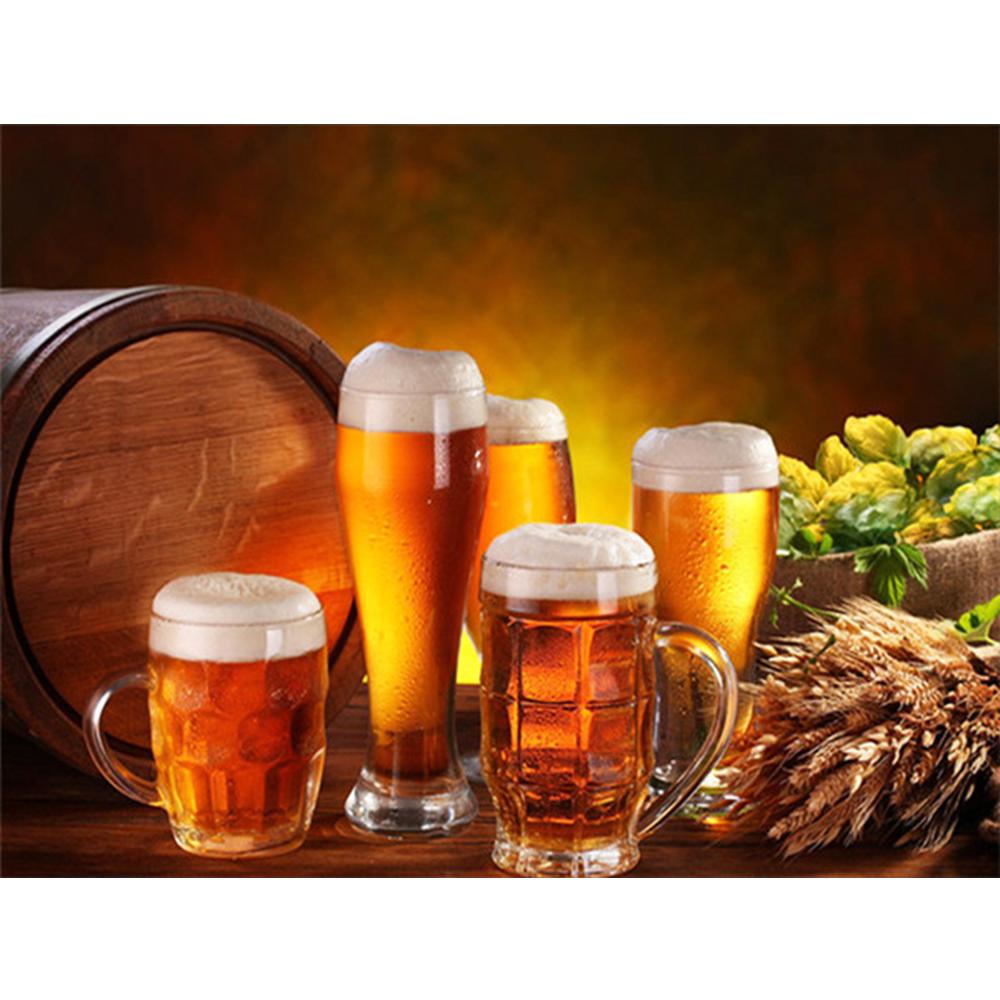 Diamant-Stickerei, Garten, voller quadratischer Bohrer, Kreuzstich, Diamant-Malerei, Landschaft, Vogel, Bild von Strass-Wandkunst