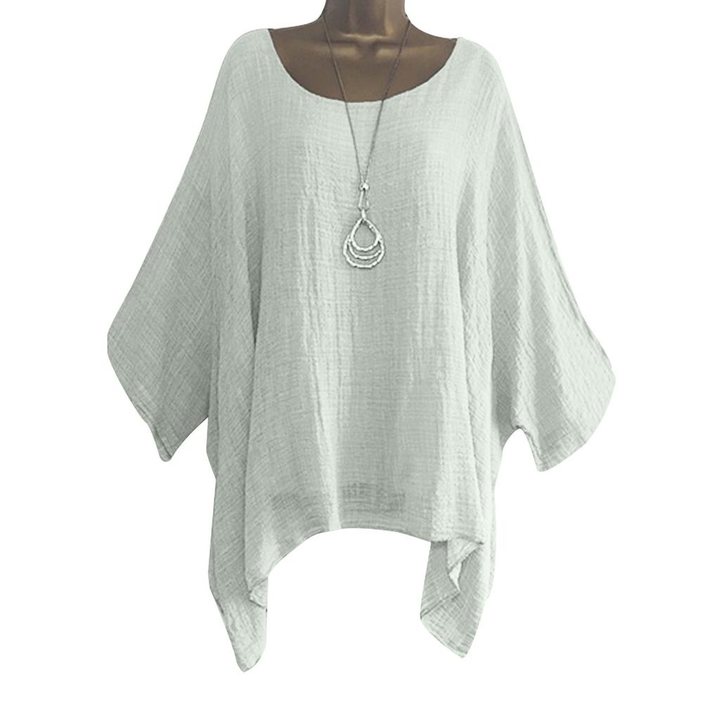 Women's Casual Boat-Neck Solid Color Shirt Long Sleeve Top  Shirt